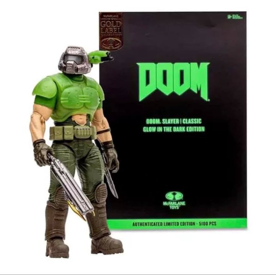 DOOM マクファーレントイズ DOOM: The Dark Ages Doom Slayer 7in Deluxe Action Figure
